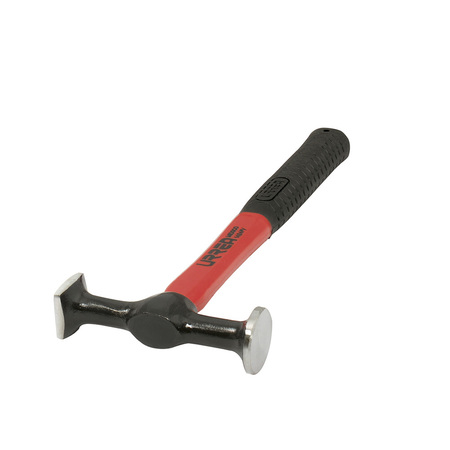 URREA 1-1/4” Bodywork hammer with fiberglass handle for smooth finishes 1424FV